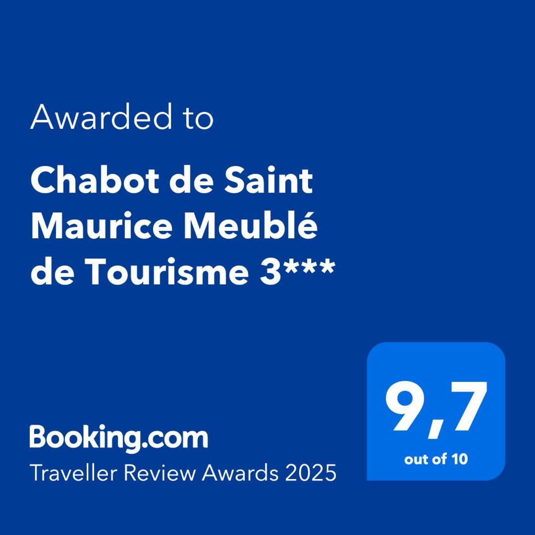 Apartamento Chabot de Saint Maurice Meublé de Tourisme 3*** Chambéry Exterior foto